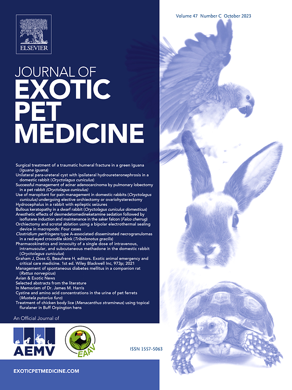 Go to journal home page - Journal of Exotic Pet Medicine
